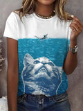 White blue