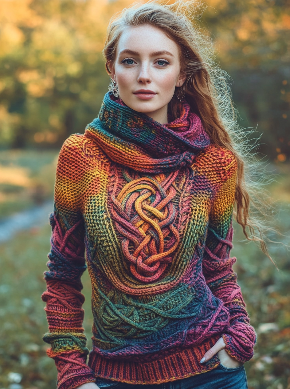 Timeless Vintage Style Sweater