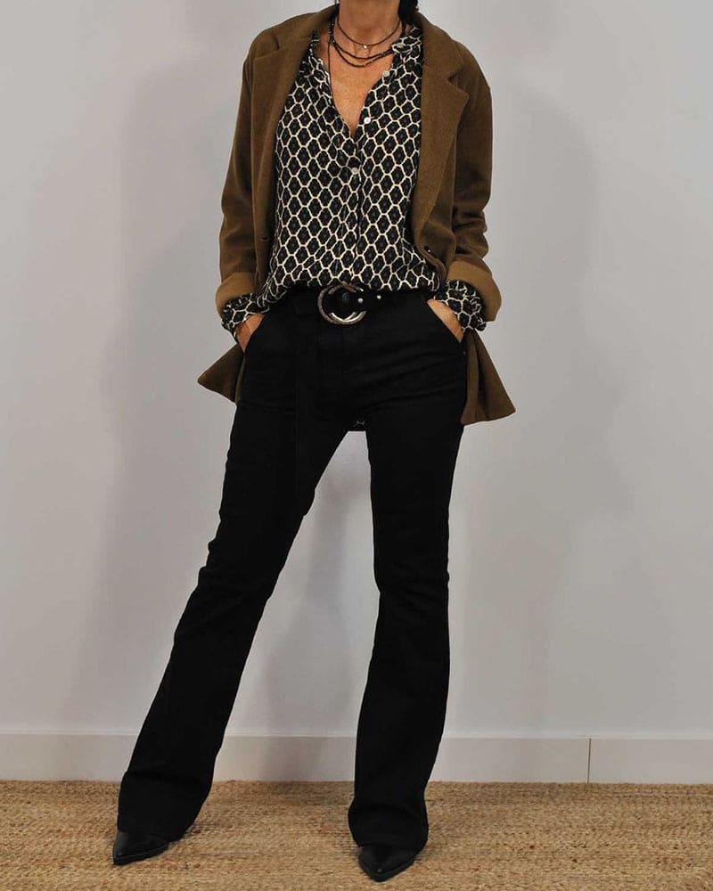 Beautifully Balanced Blouse with Timeless Character