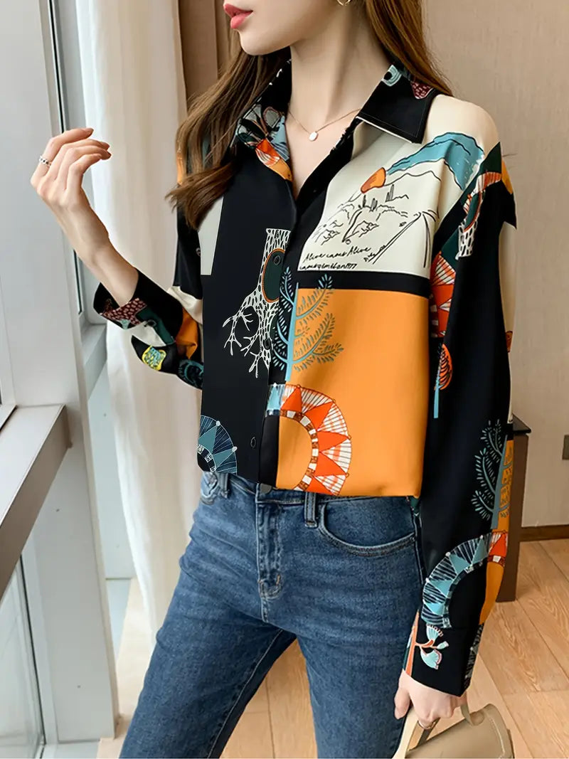 Beautifully Balanced Blouse with Timeless Character