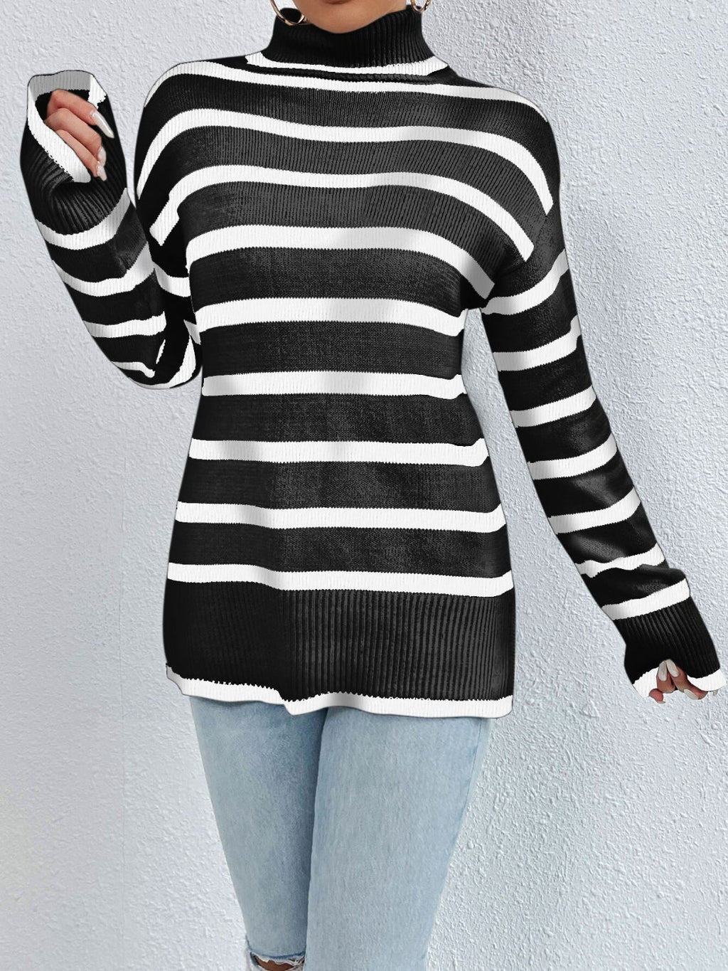 Gracefully Designed Sweater