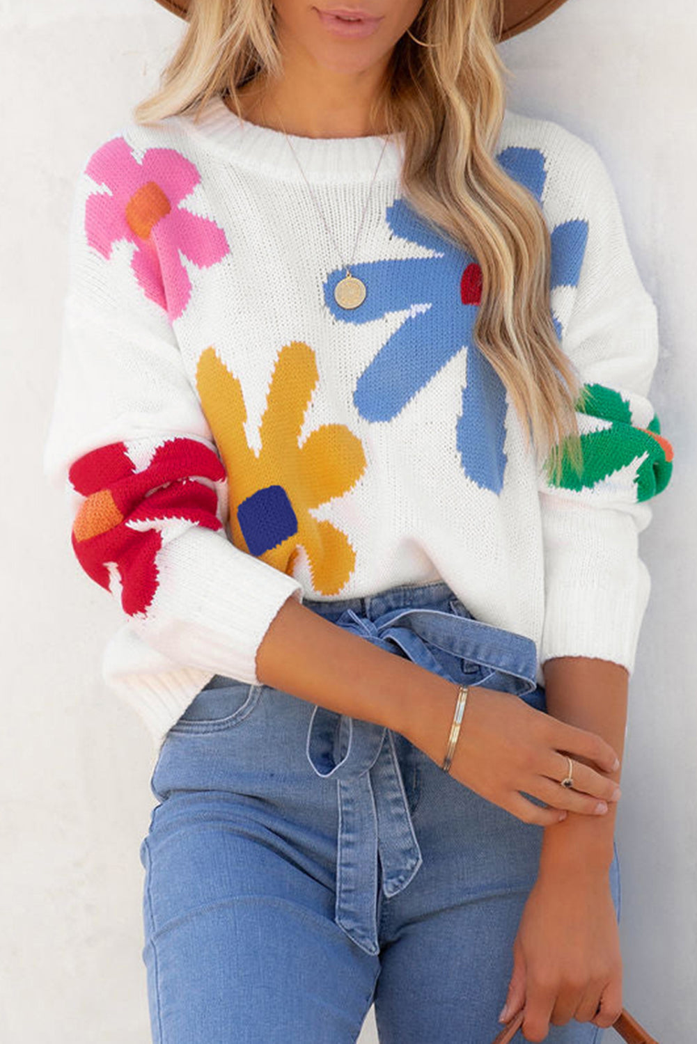 Gracefully Designed Sweater
