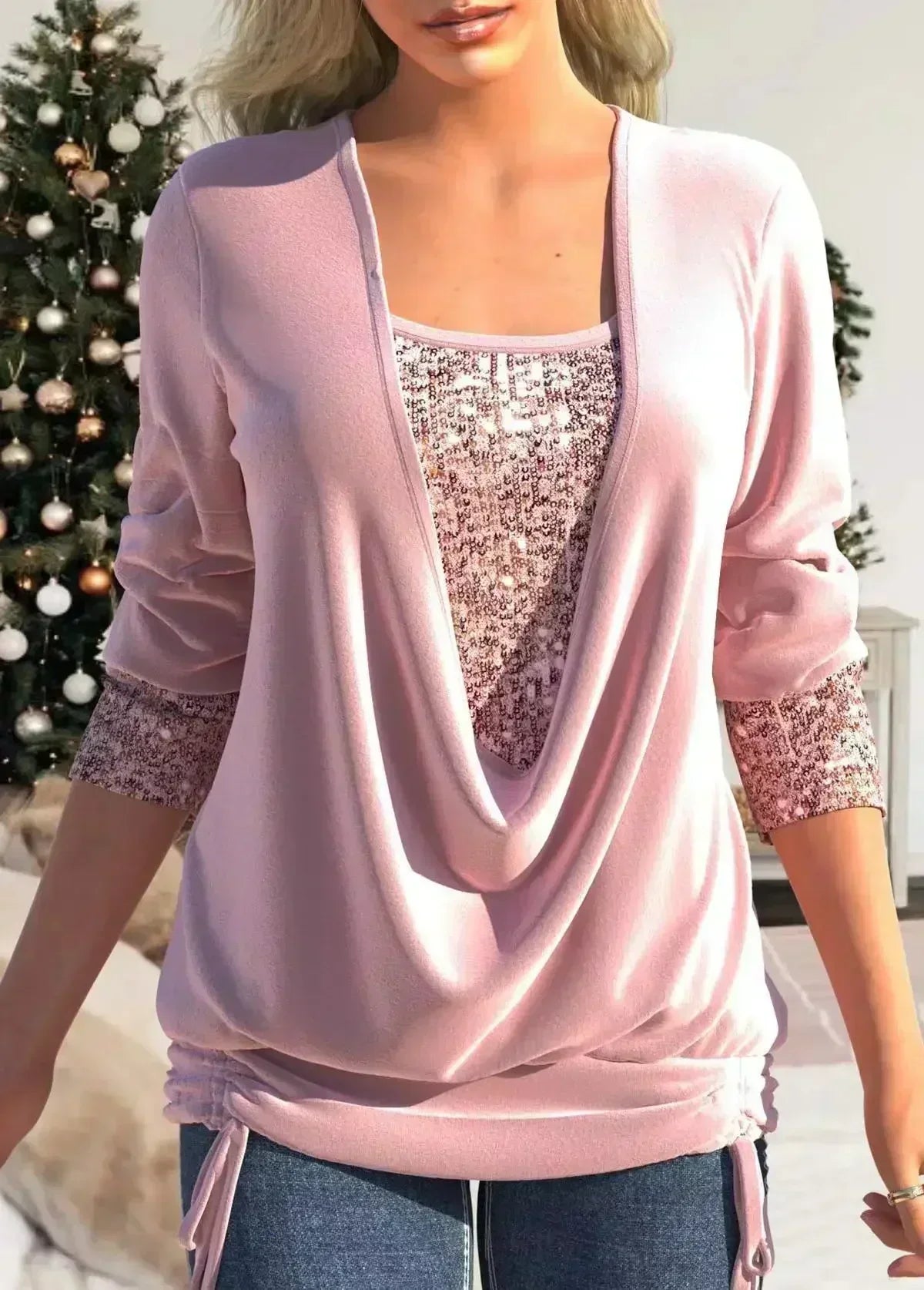 Beautifully Finished Blouse in a Timeless Design