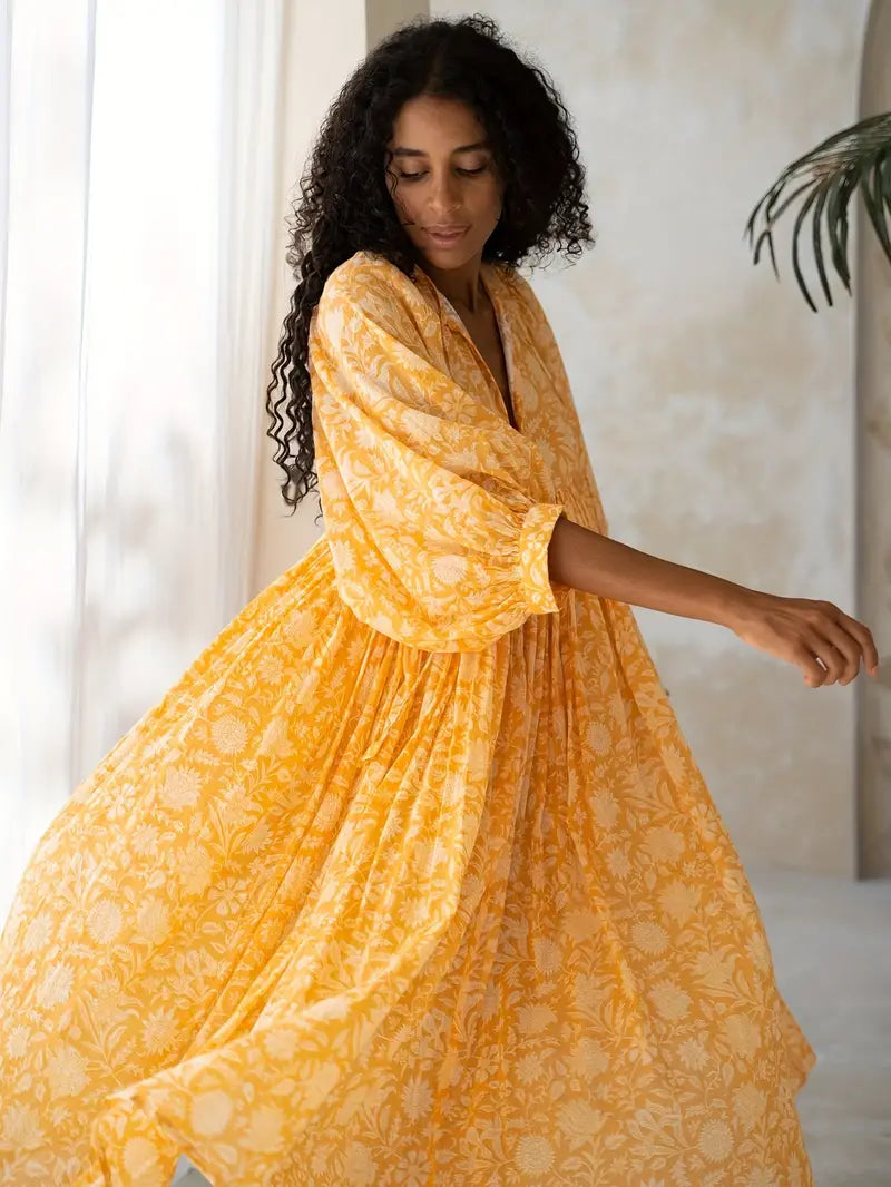 A Vintage Style Dress with Delicate Timeless Details