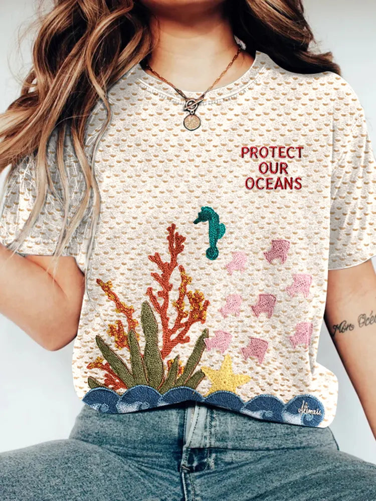 Elegantly Designed T-Shirt