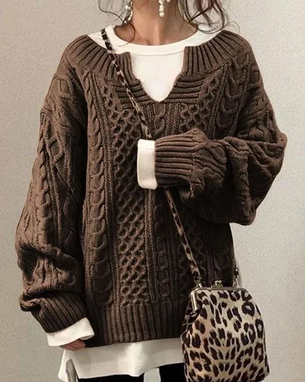 Classic Designed Sweater