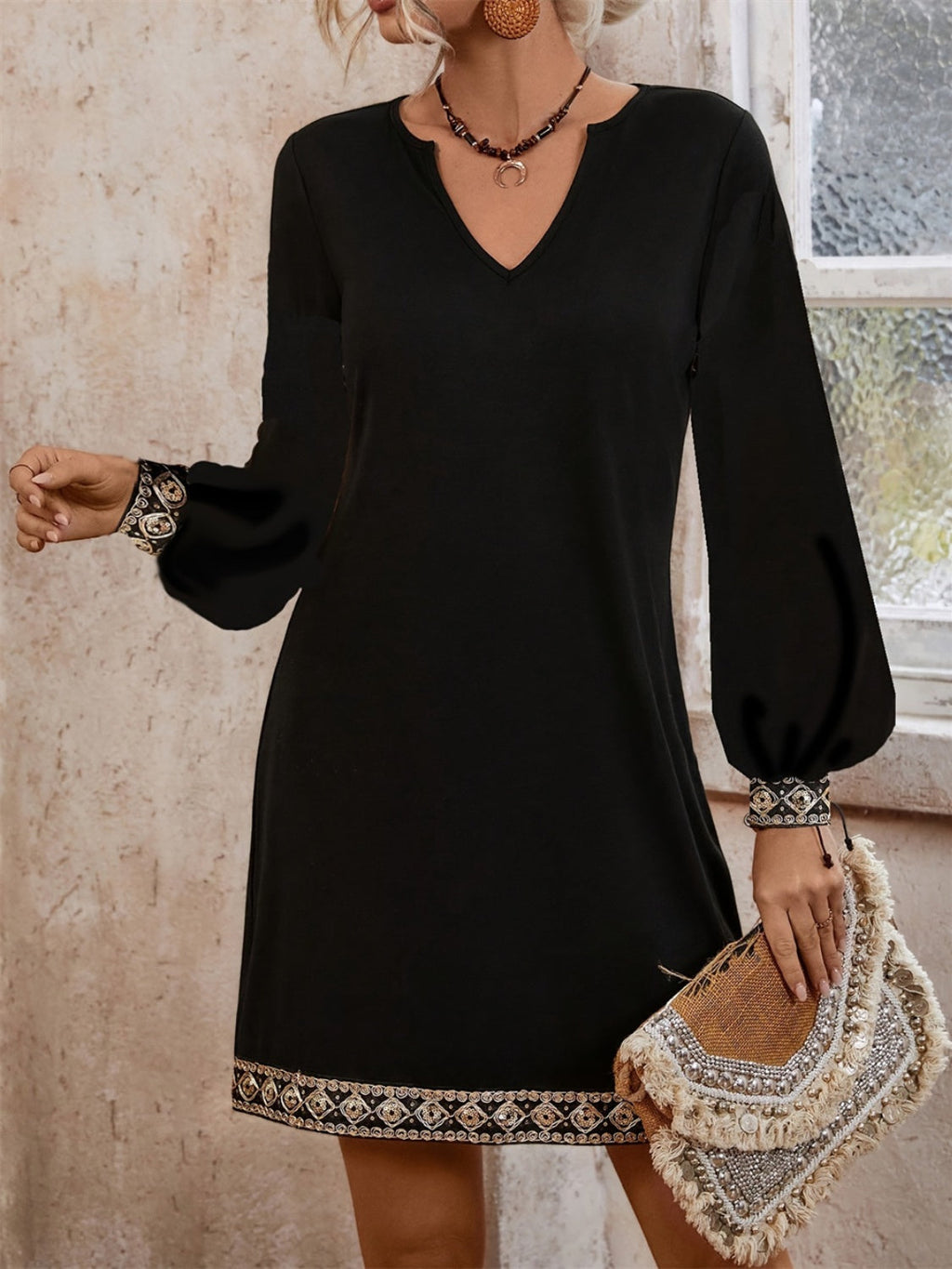 A Vintage Style Dress with Delicate Timeless Details