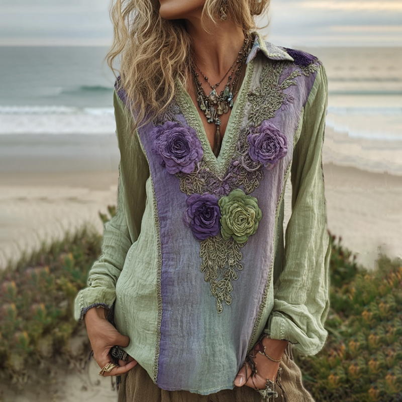 Purple green