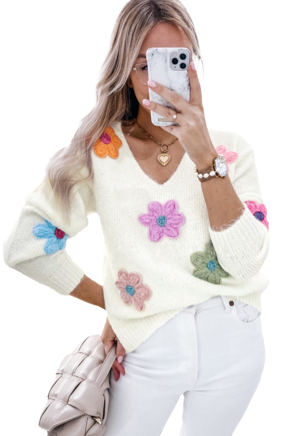 Gracefully Designed Sweater