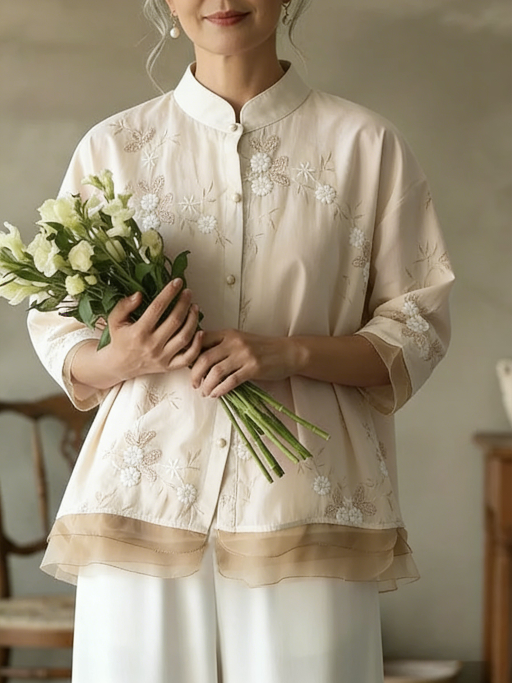 Gracefully Designed Blouse
