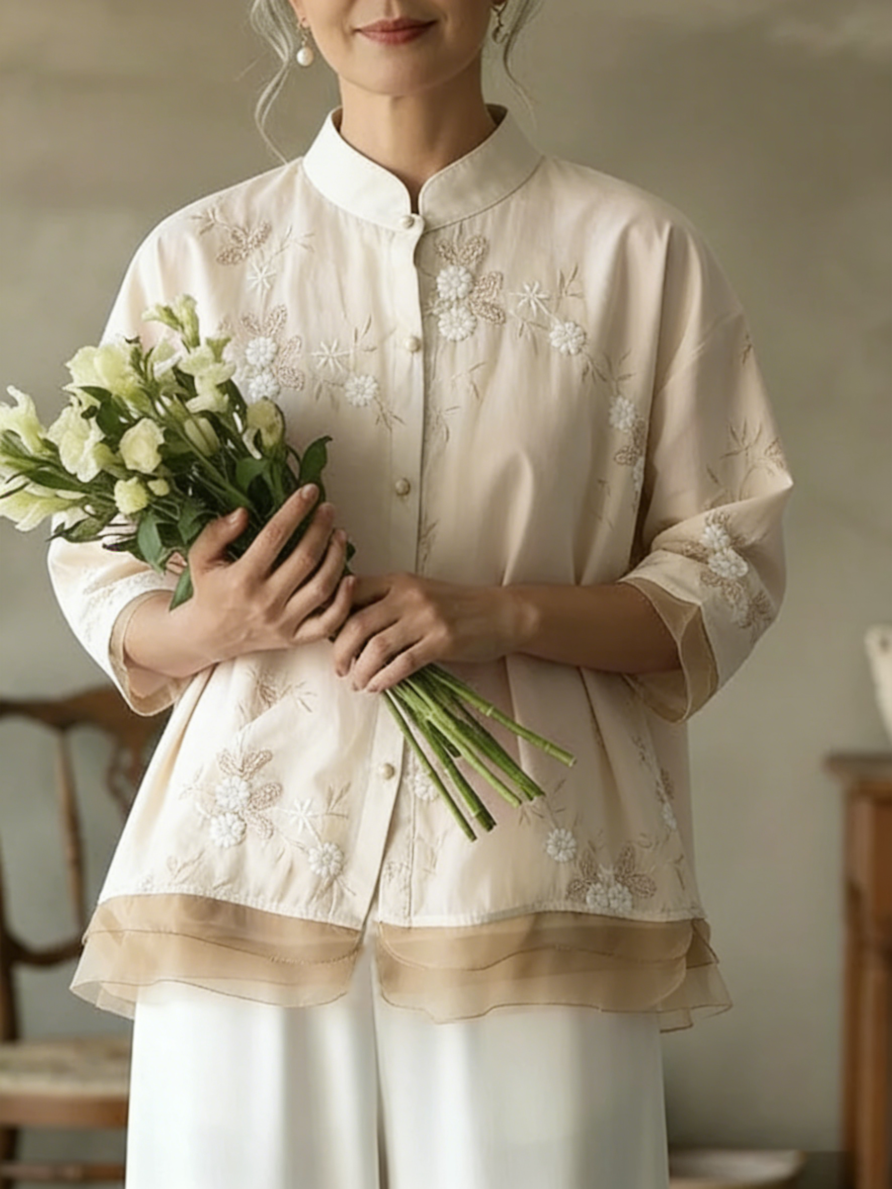Gracefully Designed Blouse