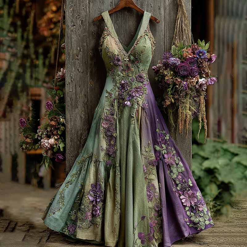 Purple green