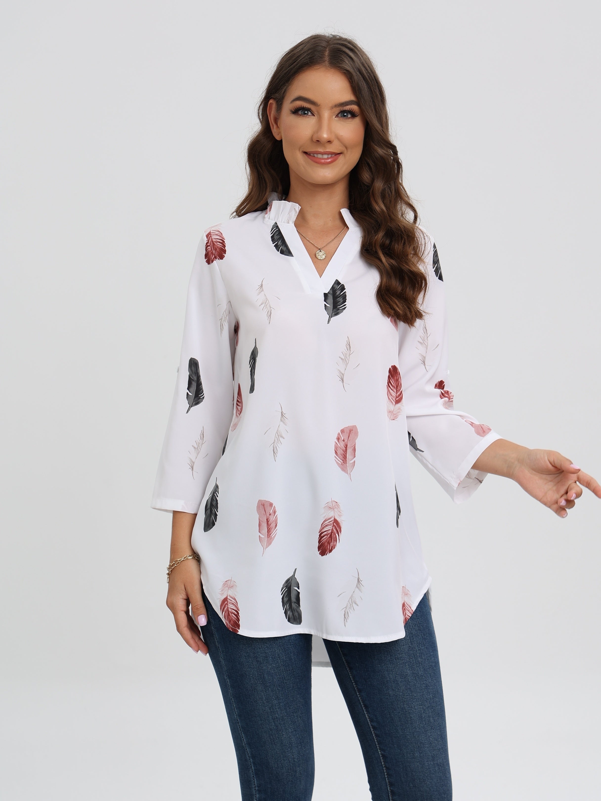 Well Tailored Blouse with a Graceful Silhouette