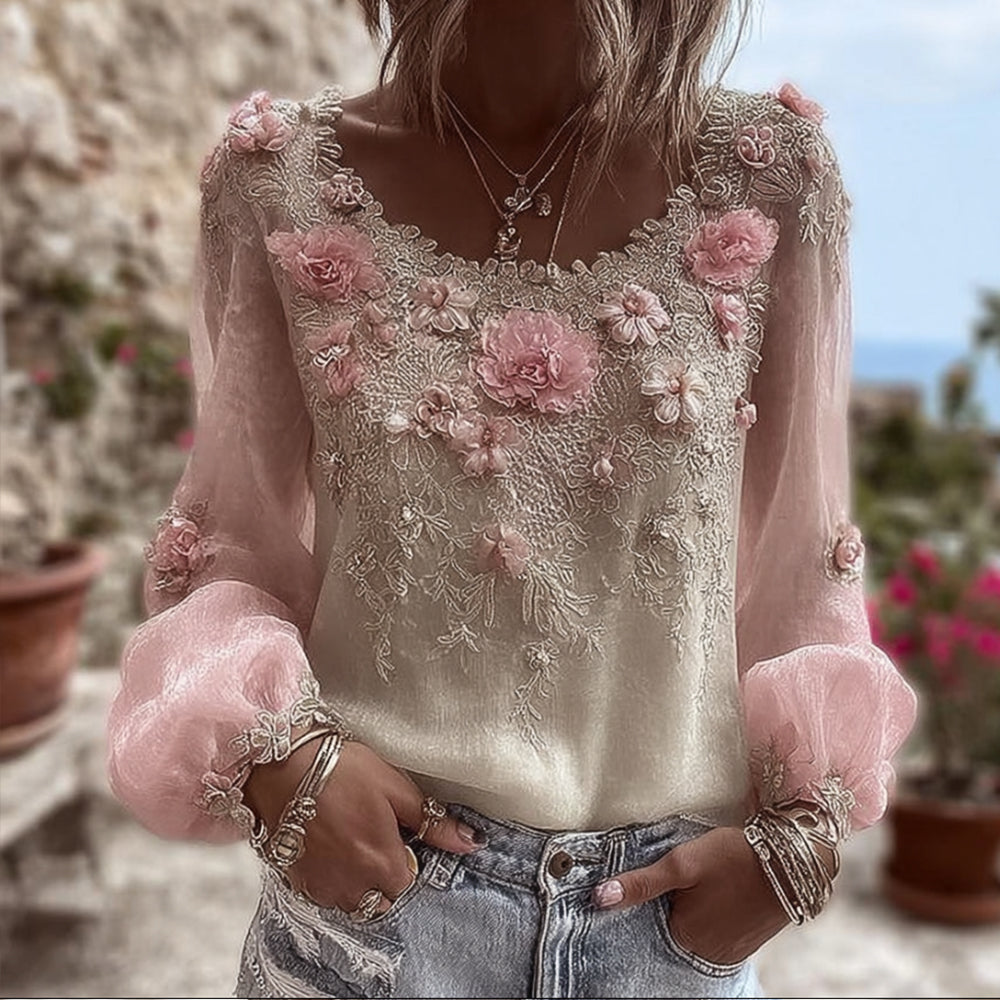 Timeless Vintage Style Top