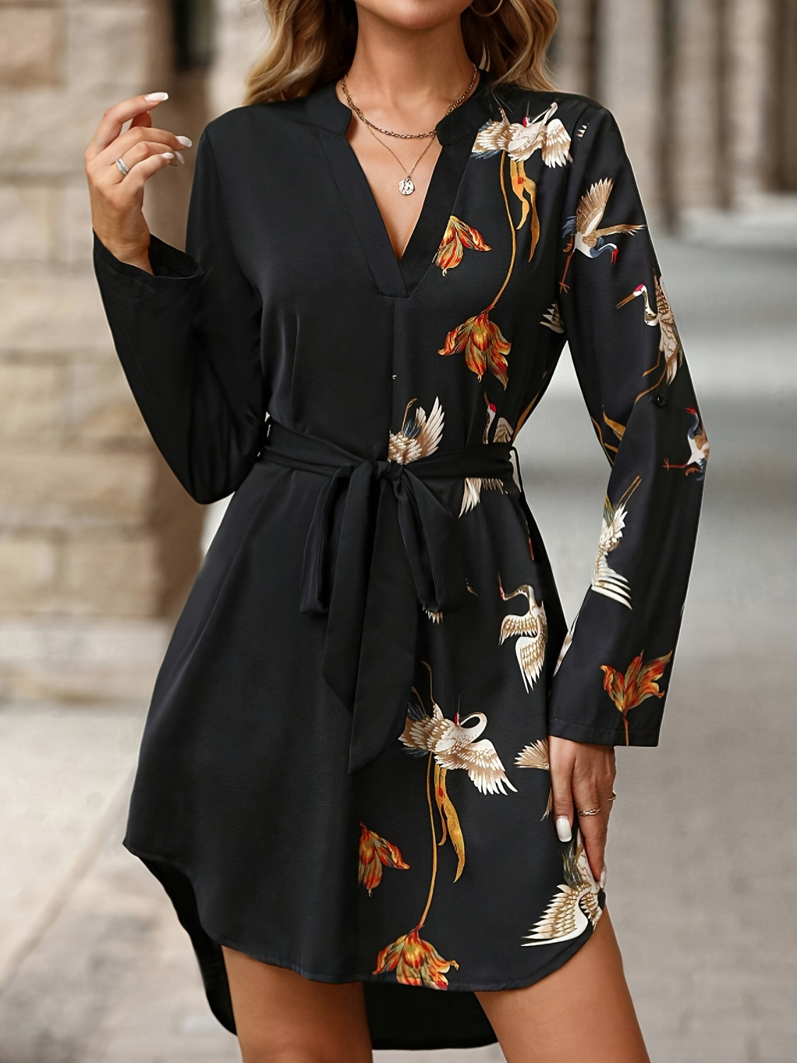 Classic Vintage Dress with a Flattering Fit