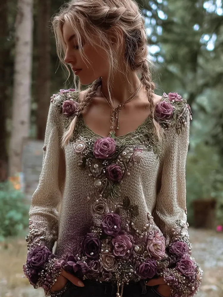 Timeless Vintage Style Sweater