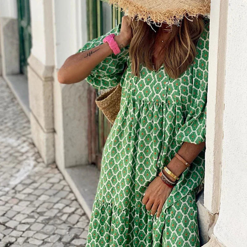 A Vintage Style Dress with Delicate Timeless Details