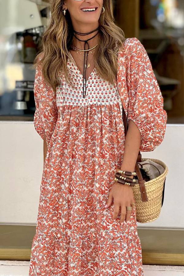 A Vintage Style Dress with Delicate Timeless Details