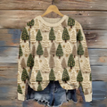 Isidora® | Knitted sweater with Christmas trees