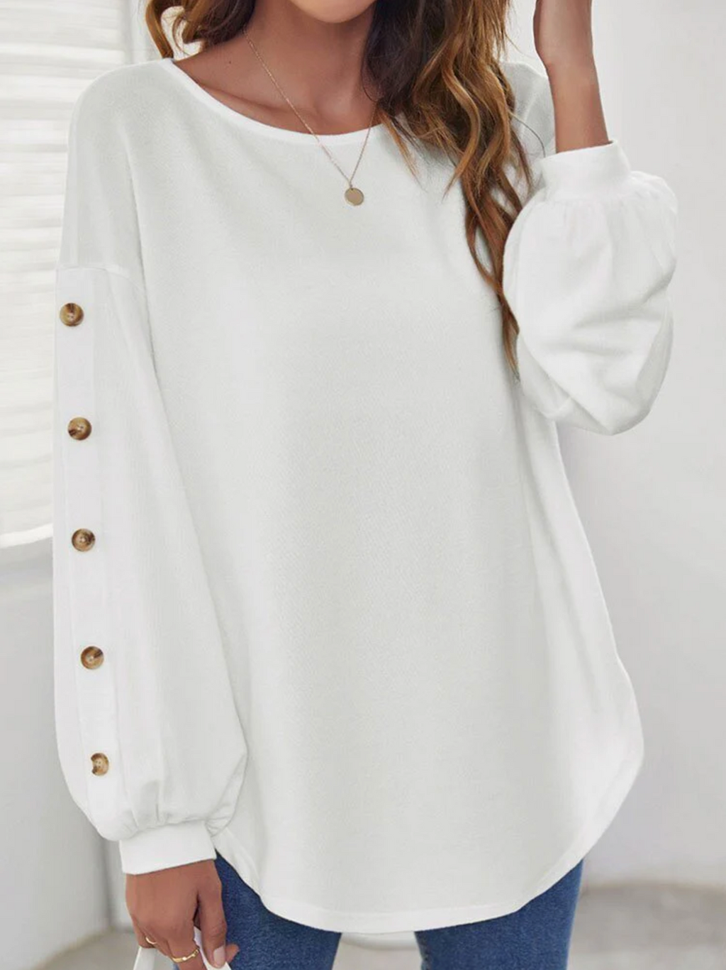 Beautifully Finished Blouse in a Timeless Design