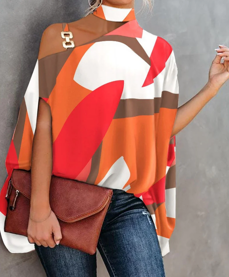 White-Orange-Red