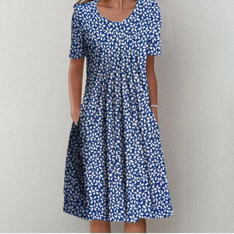 Blue floral