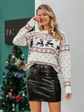 Rosario® | Christmas sweater with a heart print