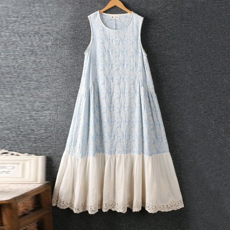 Blue white