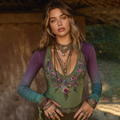 Purple green