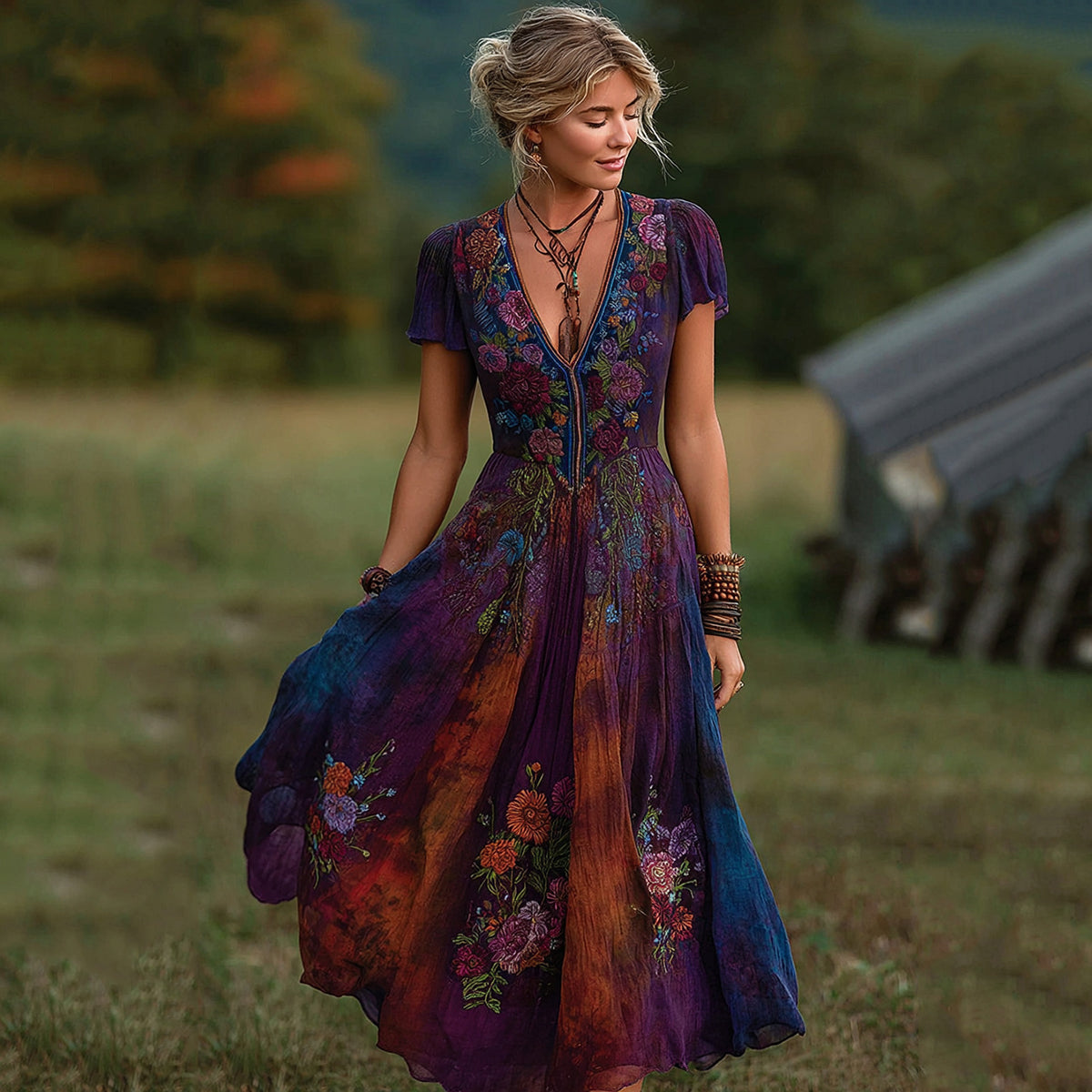 purple orange
