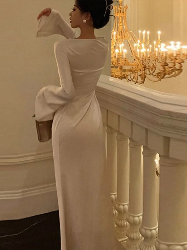 A Vintage Style Dress with Delicate Timeless Details