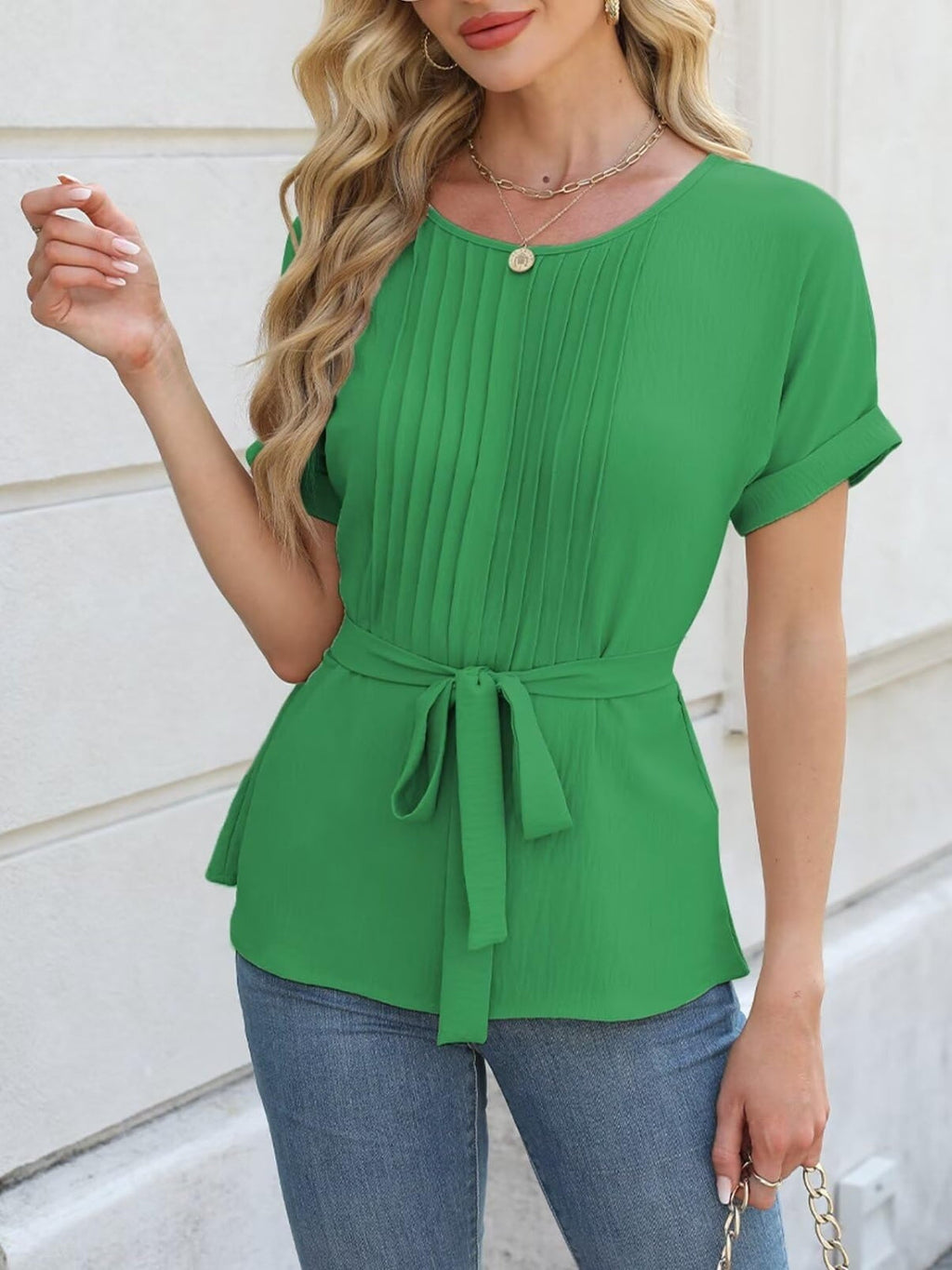 Beautifully Finished Blouse in a Timeless Design