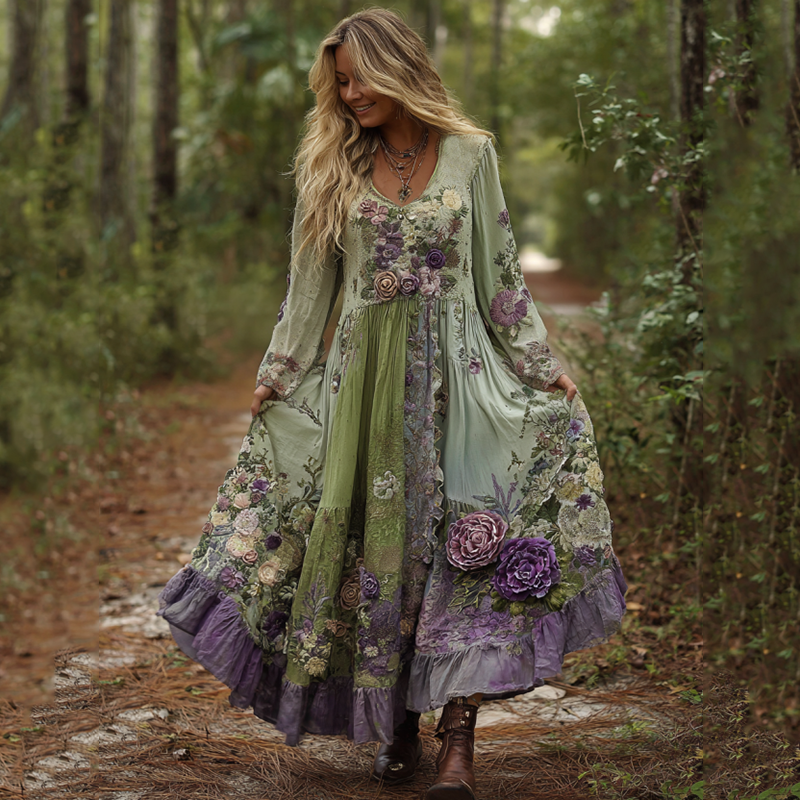 Purple green