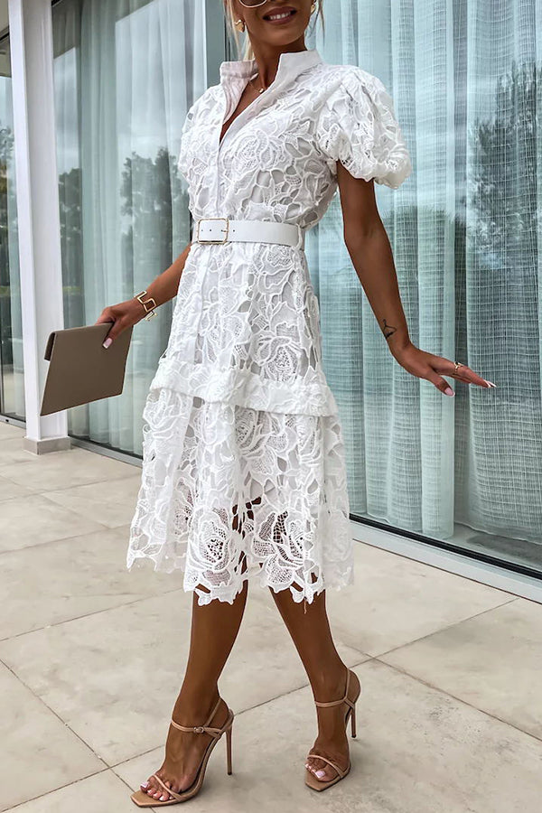 A Vintage Style Dress with Delicate Timeless Details