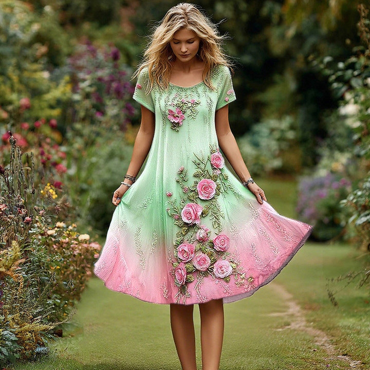 Green pink