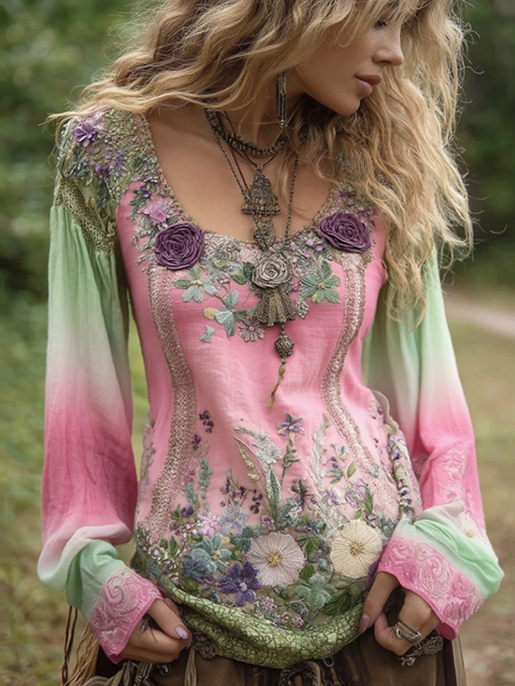 Pink green