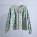 Ester® | Single-breasted knitted sweater for women
