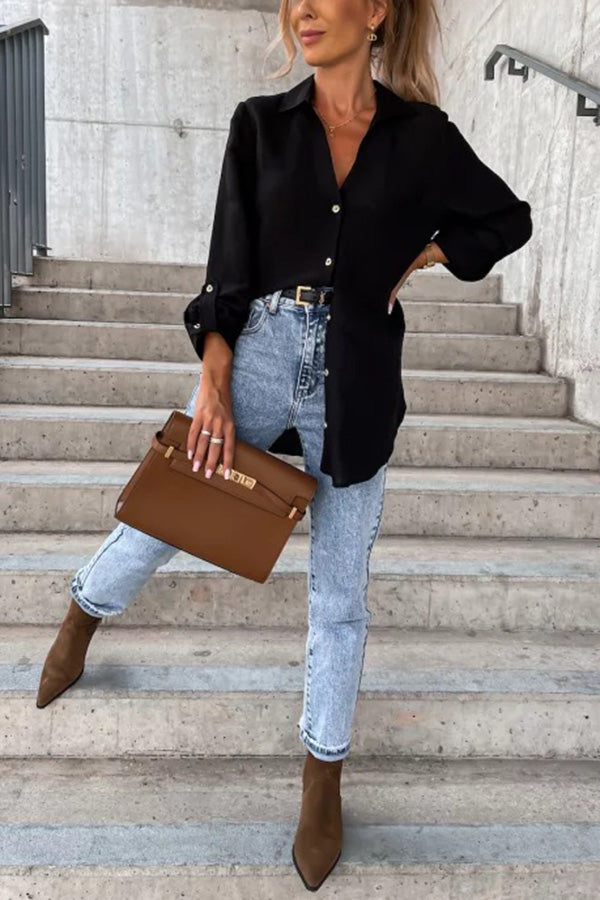 Classic Vintage Blouse with a Flattering Fit