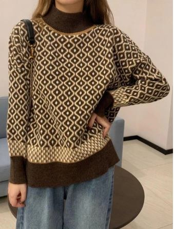 Gracefully Designed Sweater