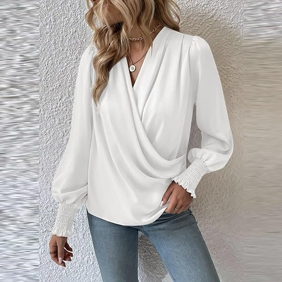 Gracefully Styled Blouse for Any Occasion