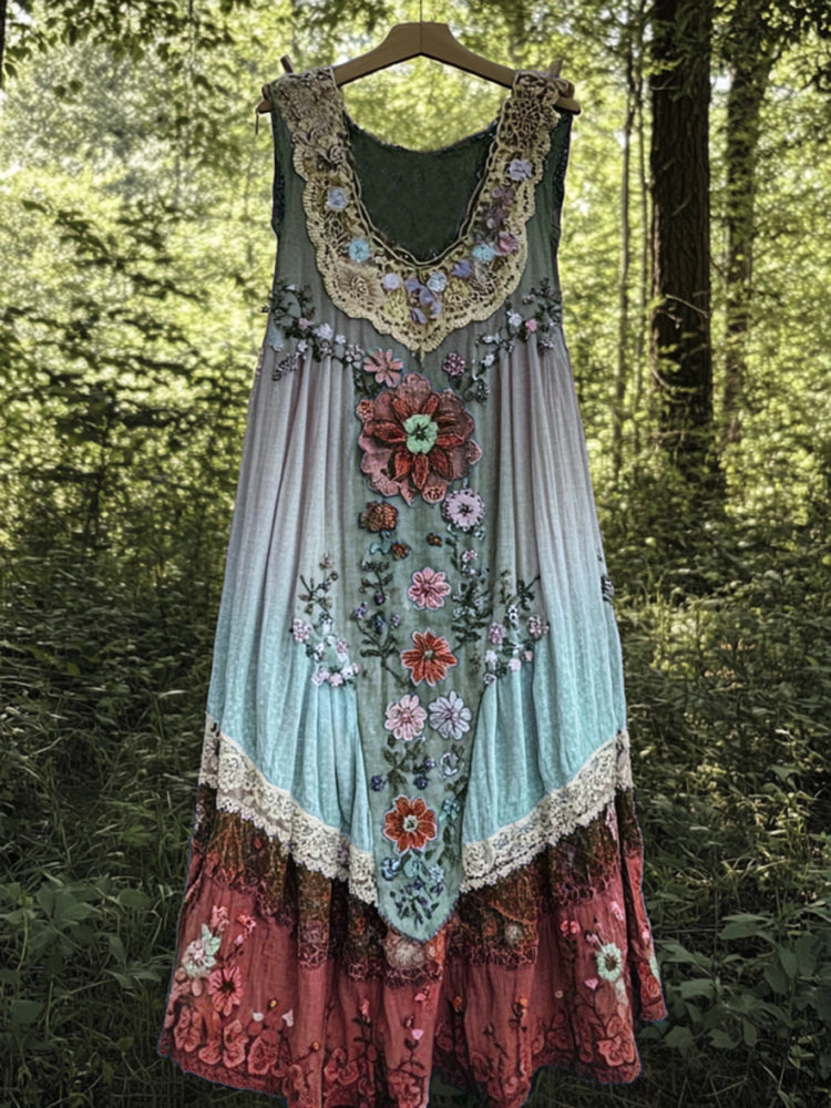 Blue red