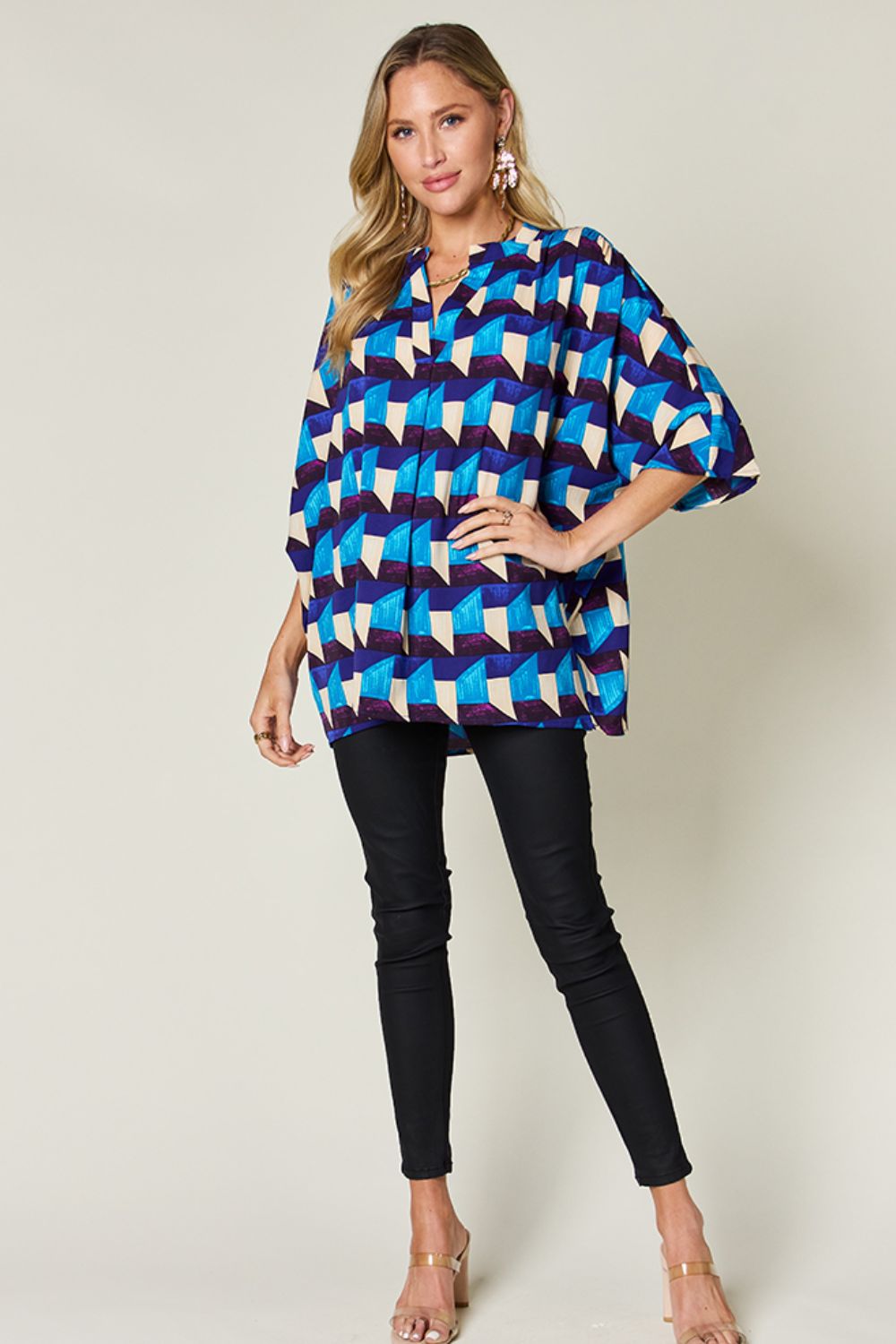 Vintage Inspired Blouse with a Contemporary Edge