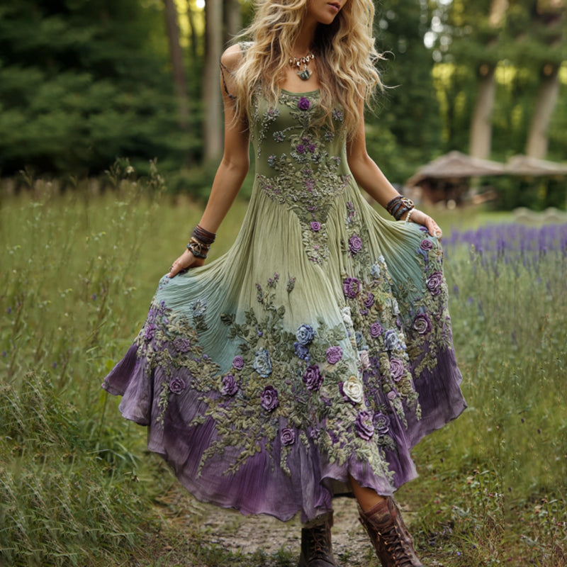 Purple green