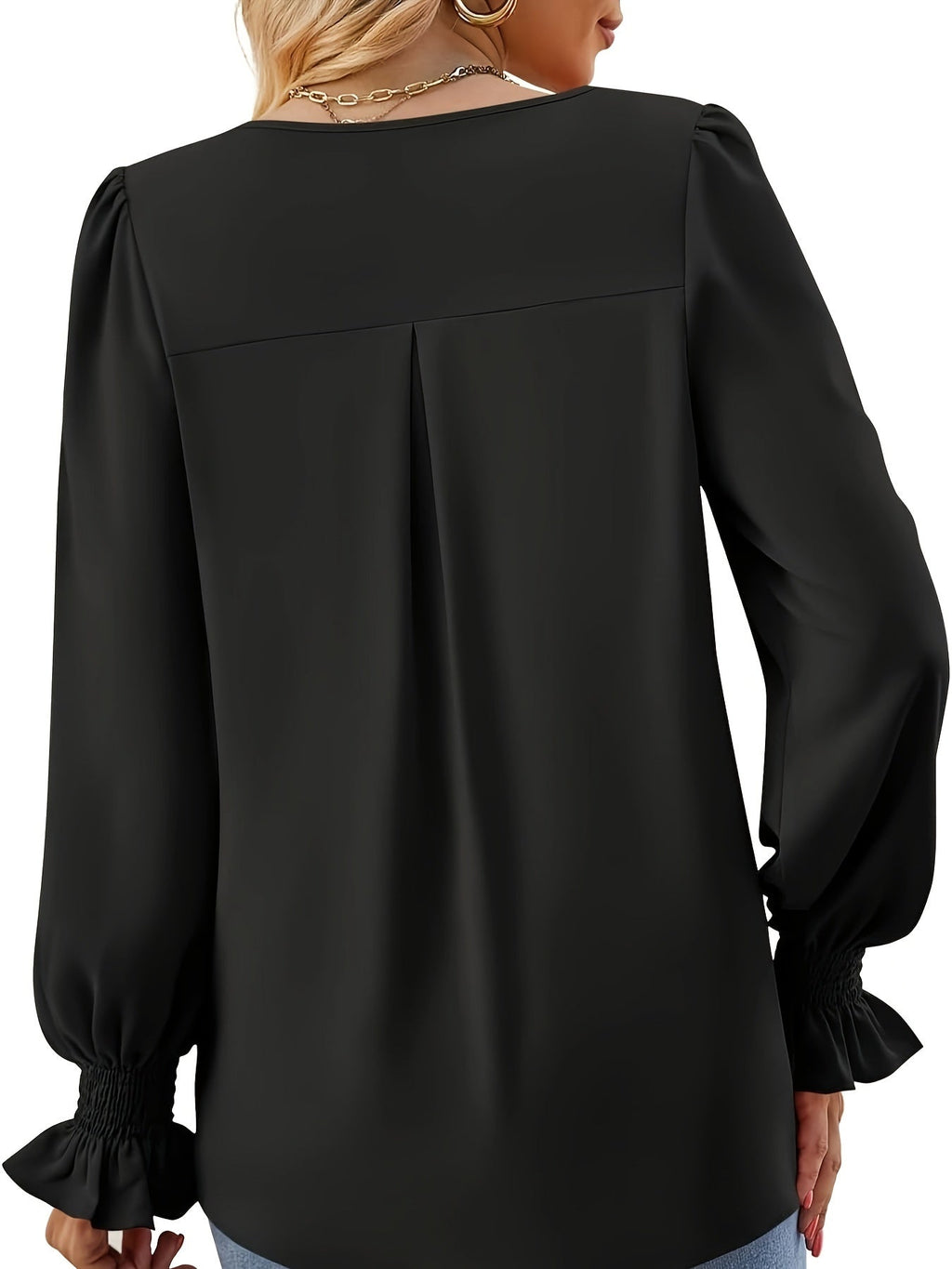 A Vintage Style Blouse with Delicate Timeless Details