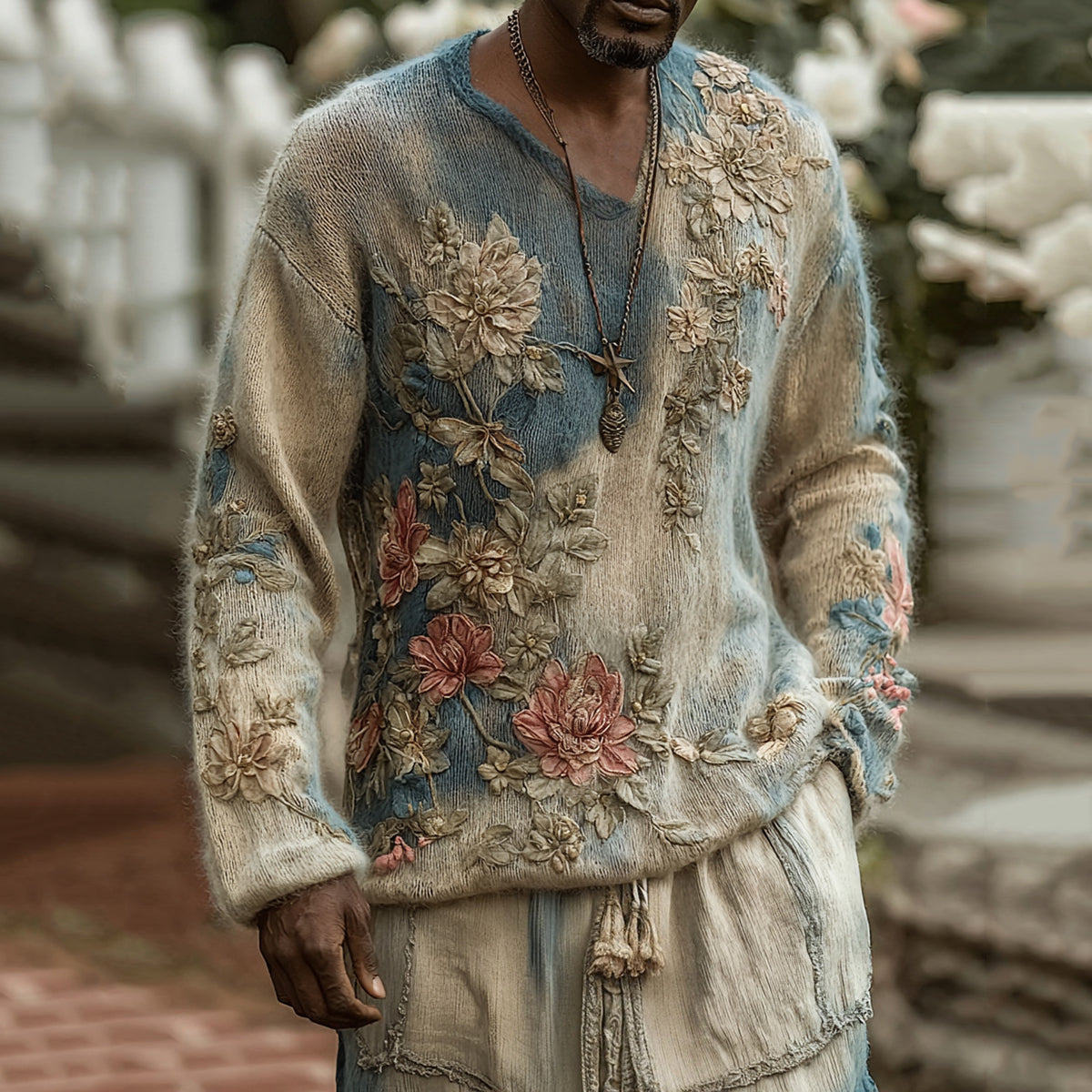 Blue beige