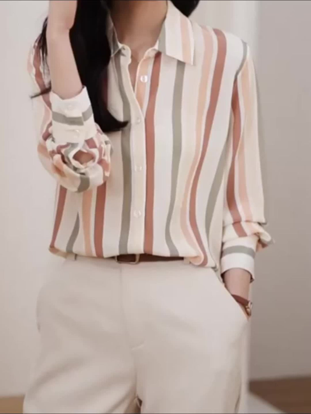 Beautifully Finished Blouse in a Timeless Design