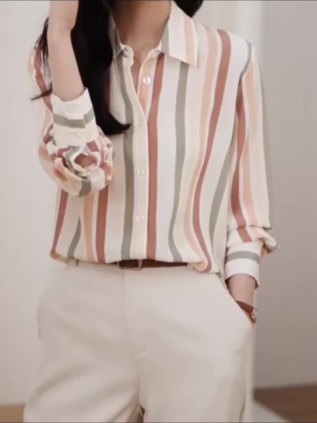 Beautifully Finished Blouse in a Timeless Design