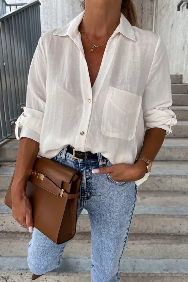 Classic Vintage Blouse with a Flattering Fit