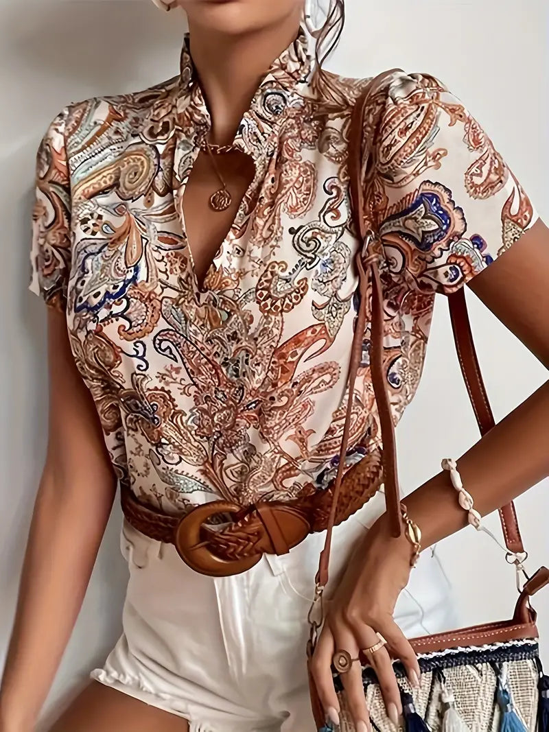 Gracefully Styled Blouse for Any Occasion