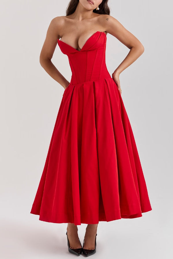 Classic Vintage Dress with a Flattering Fit